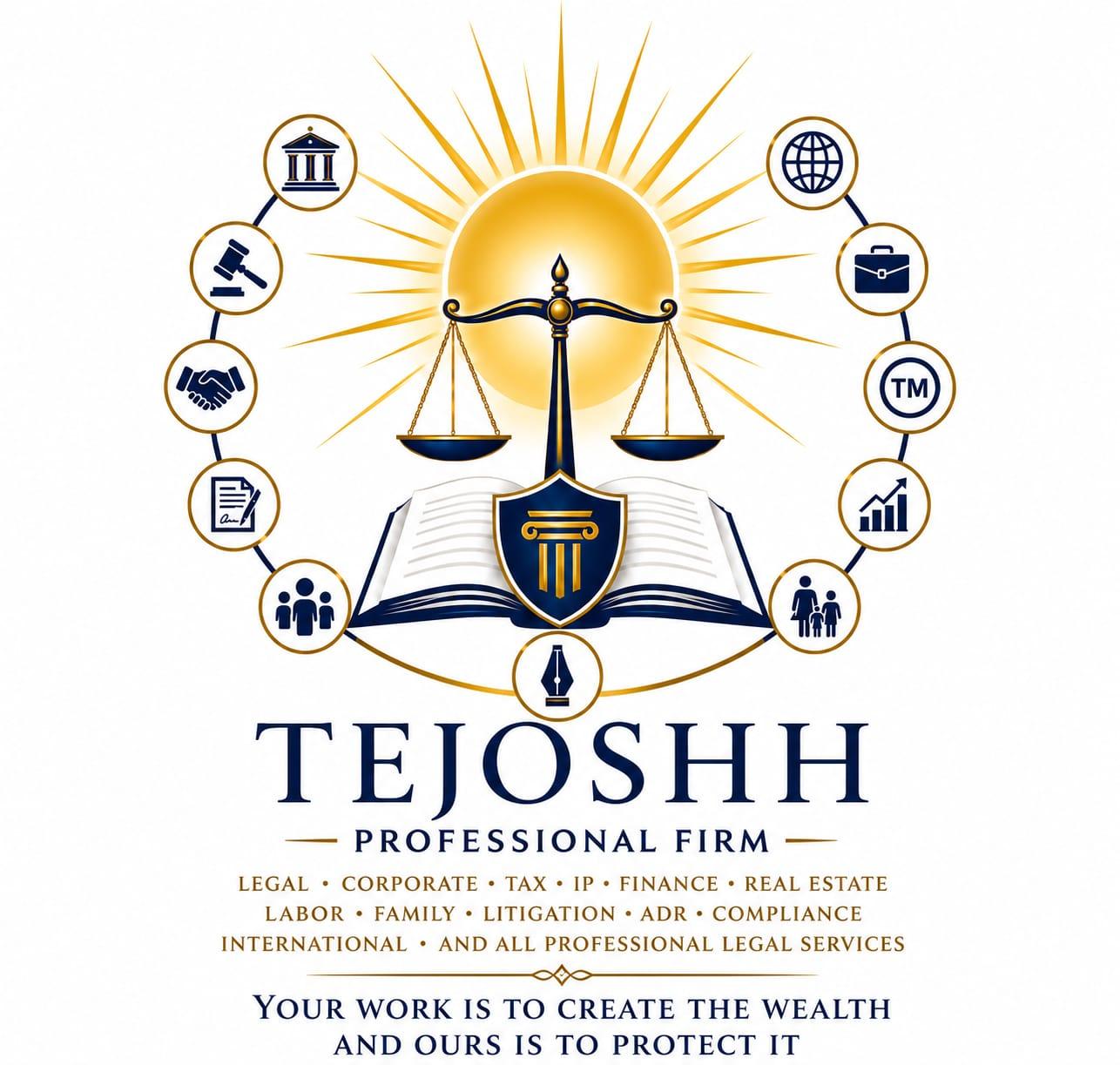 Tejoshh Professional Firm Logo